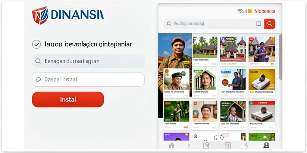 Tampilan antarmuka yang user-friendly dan mudah dinavigasi.