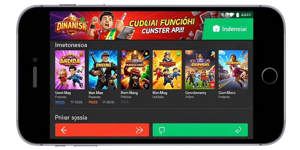 Tampilan awal NAGITABET yang menarik dan mudah dinavigasi.