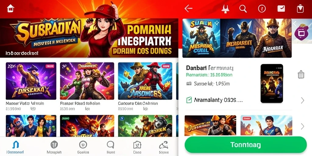 Tampilan beranda aplikasi ROYAL88 yang menarik dan user-friendly.