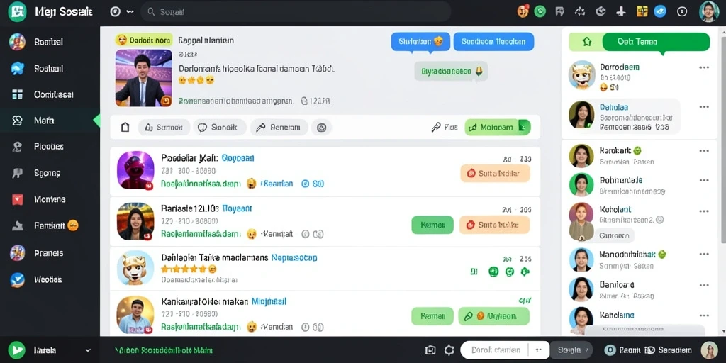 Tangkapan layar menampilkan grafis yang menakjubkan dari RPOK.