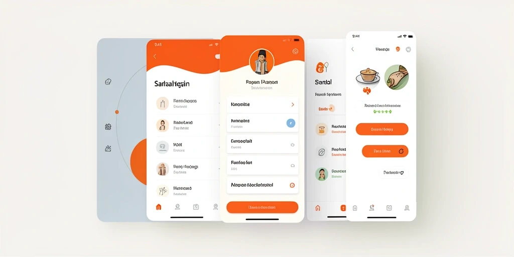 Tampilan utama dengan desain yang menarik.